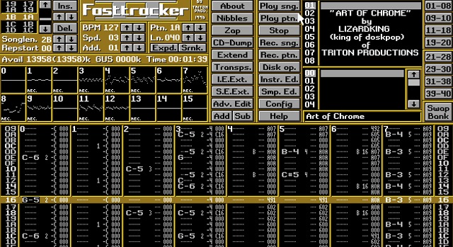 Screenshot of Fasttracker II